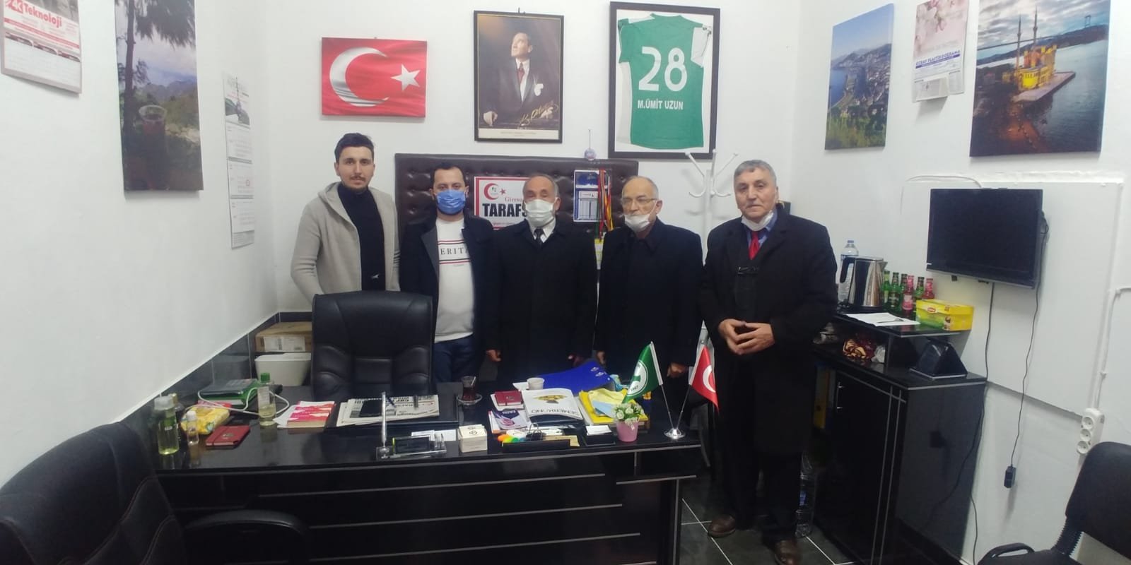 Yeniden Refah Partisinden Gazetemize Ziyaret