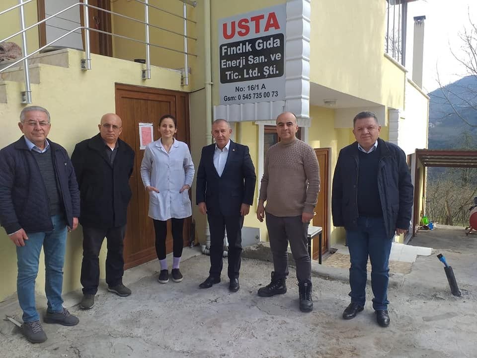CHP İl Başkanı Bilge’den Güce’de Esnaf ziyareti
