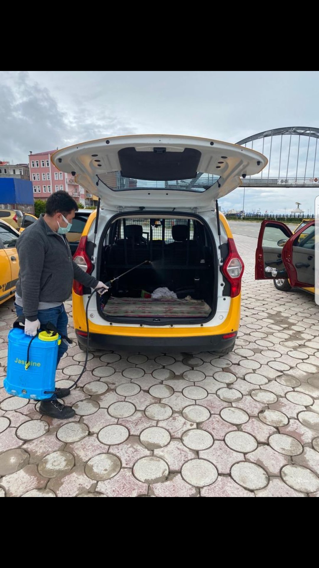 COVİD-19 BİRİMİ DEZENFEKTE ÇALIŞMALARINA DEVAM EDİYOR