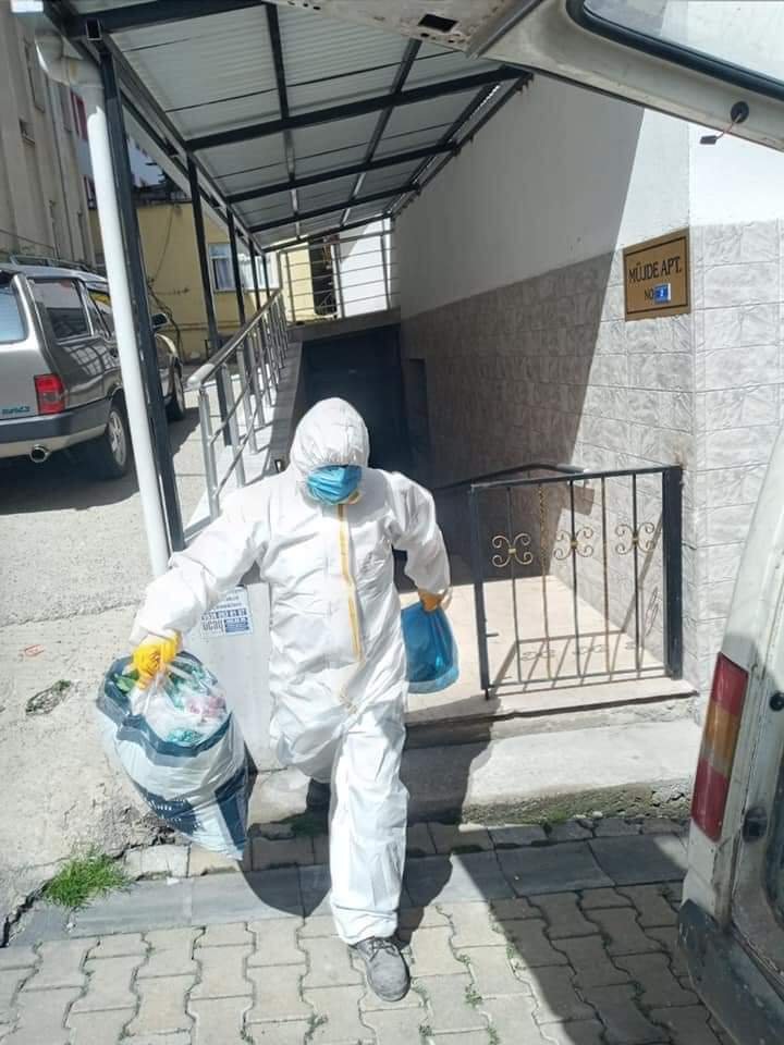 SİZ EVDE KALIN BİZ SİZİN ÇALIŞIYORUZ