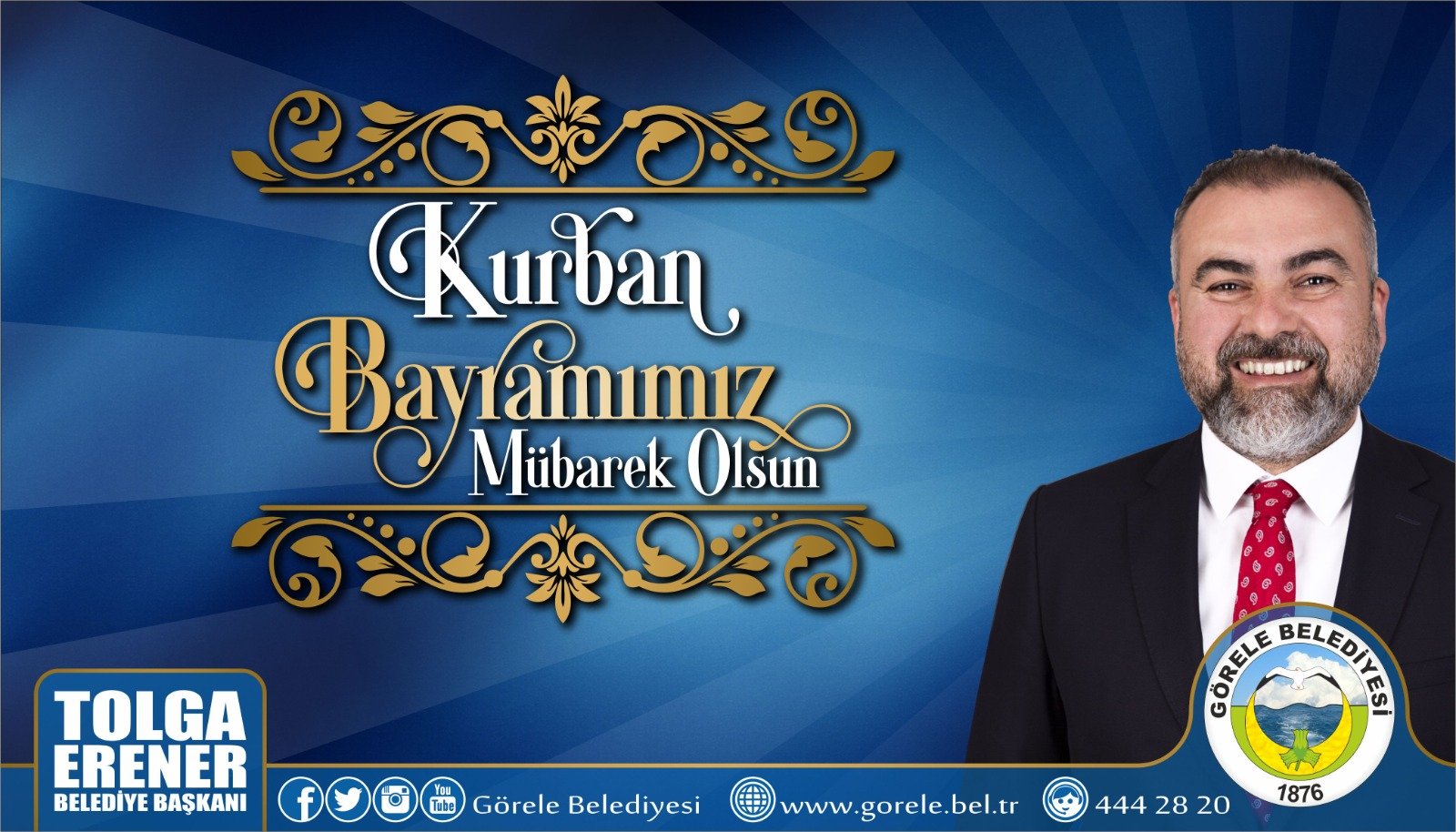 GÖRELE BELEDİYESİ’NDEN BAYRAM MESAJI KUTLAMASI