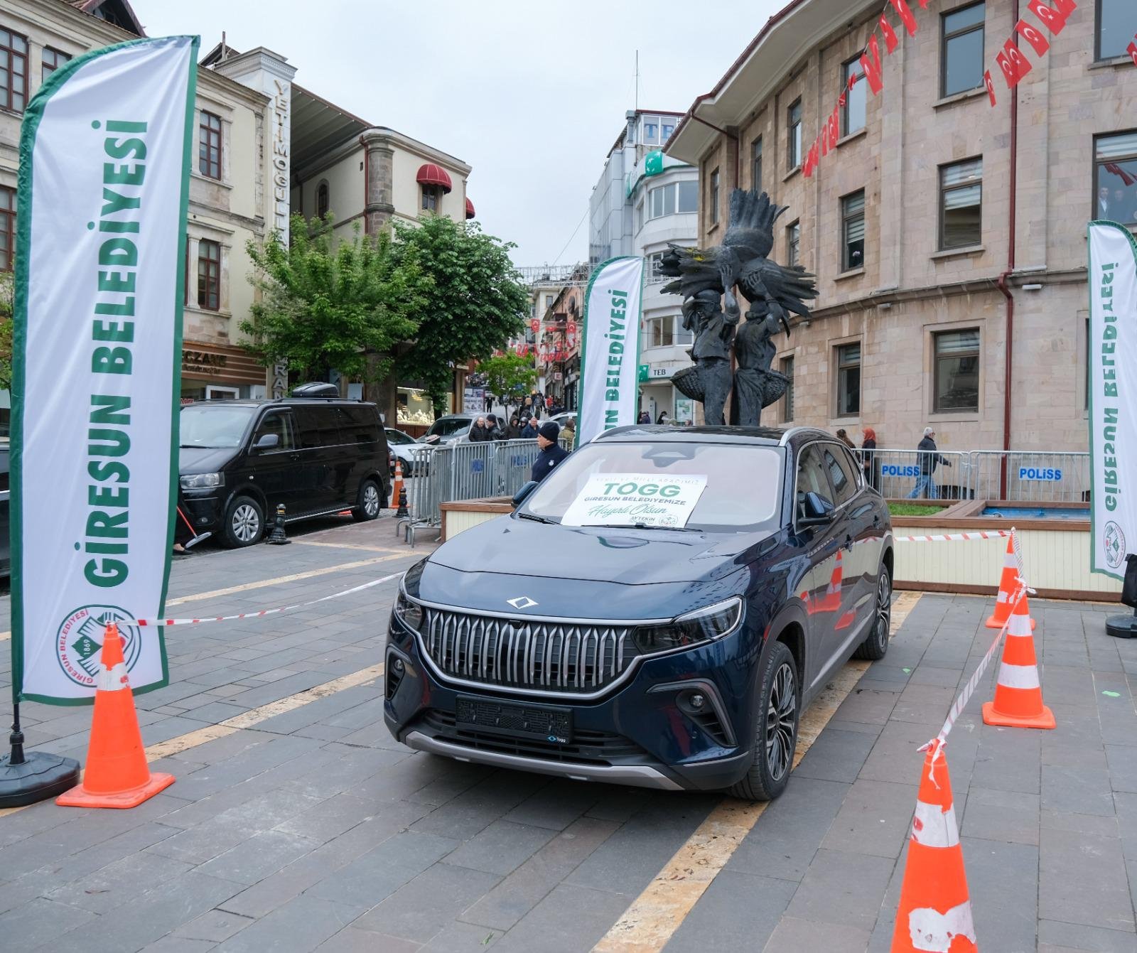 GİRESUN BELEDİYESİ’NİN ARTIK TOGG’U VAR!