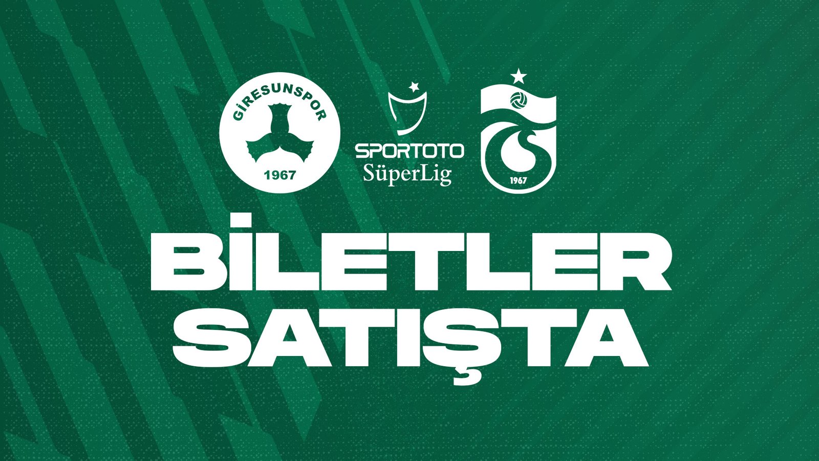 Trabzonspor maçının biletleri satışta!