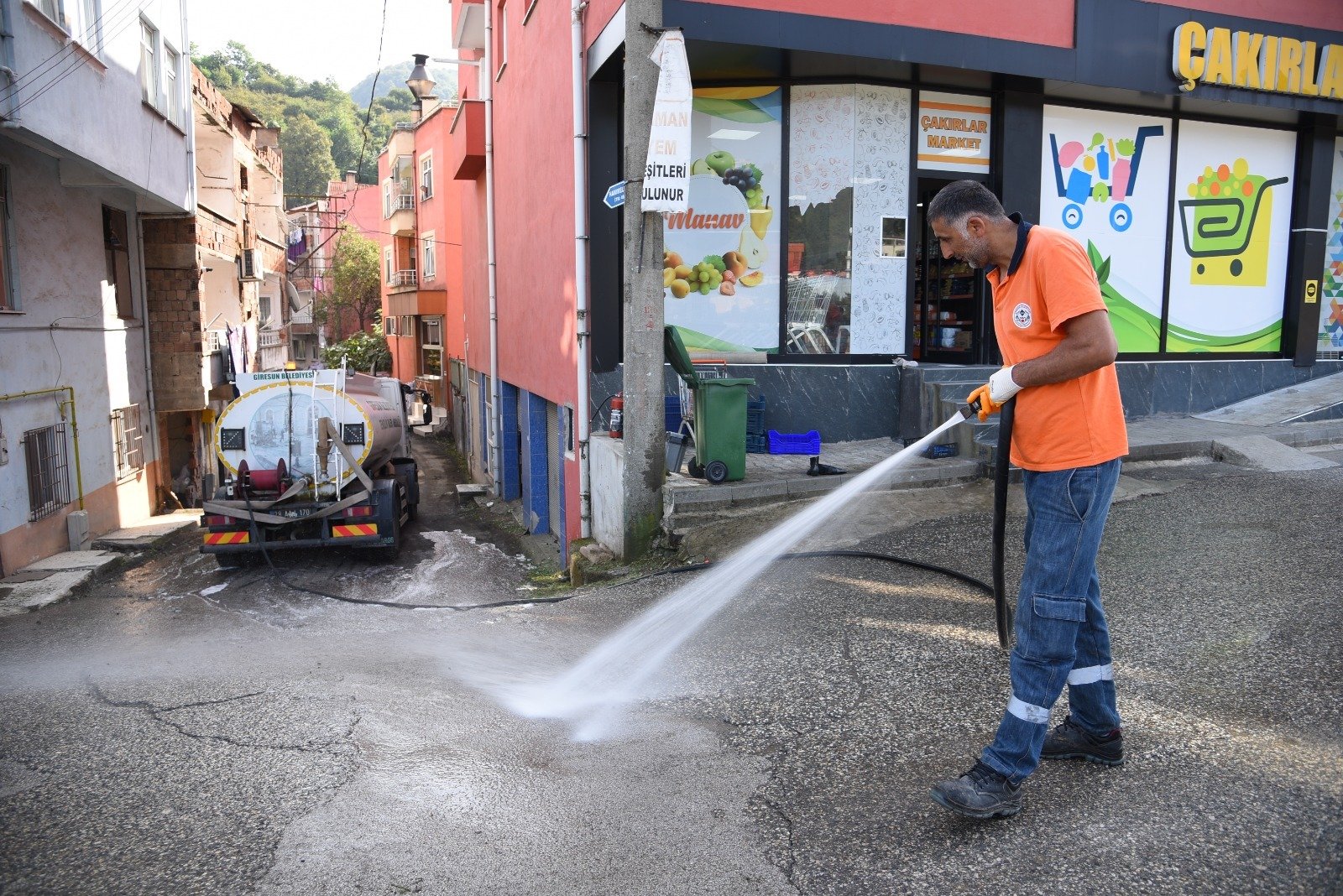 TEMİZ BİR GİRESUN İÇİN ÇALIŞIYORUZ
