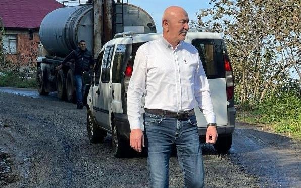 BAŞKAN HALİL ÇETİN ÇALIŞMALARINDA HIZ KESMİYOR