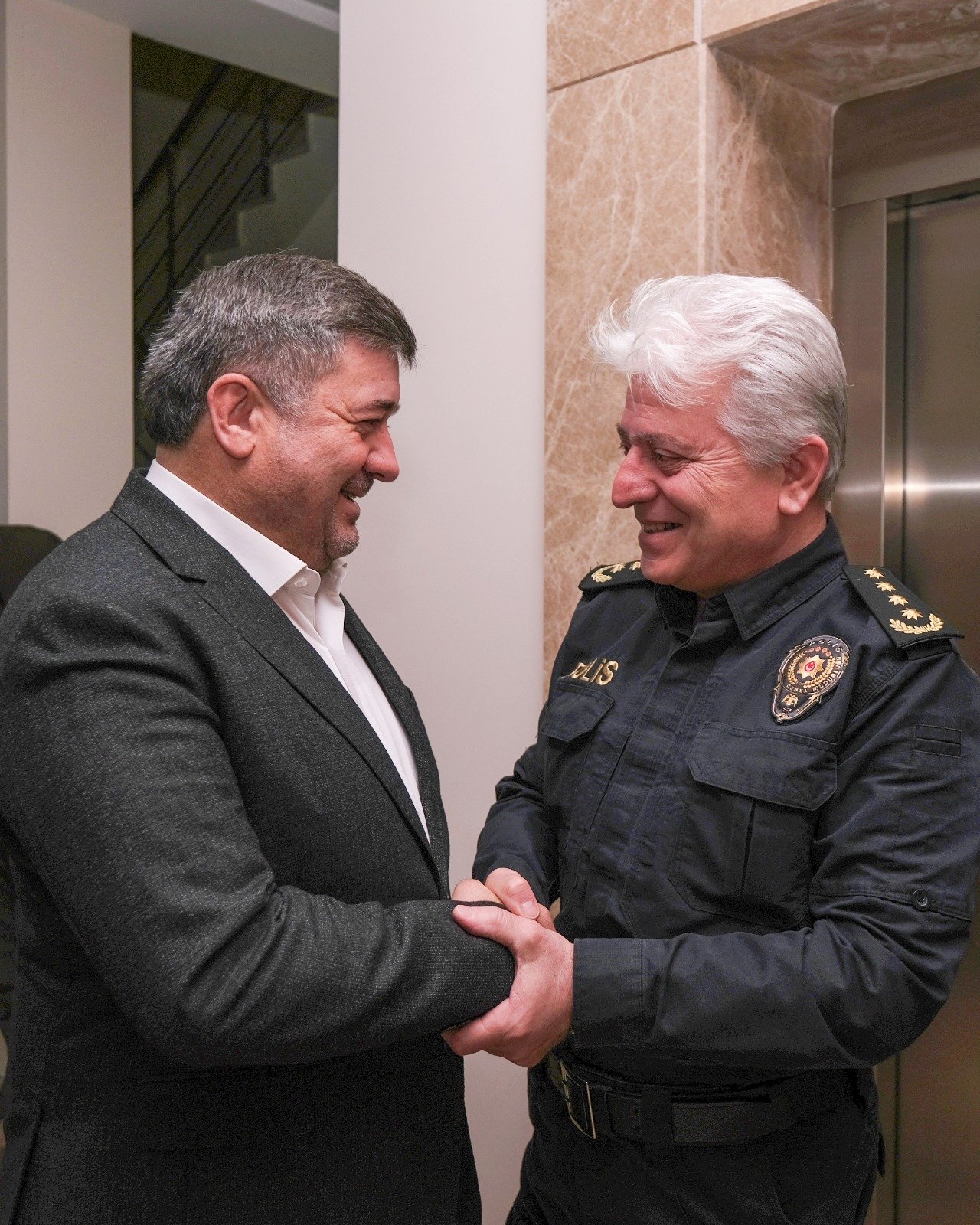 BAŞKAN ŞENLİKOĞLU, GİRESUN EMNİYET TEŞKİLATI’NI ZİYARET ETTİ