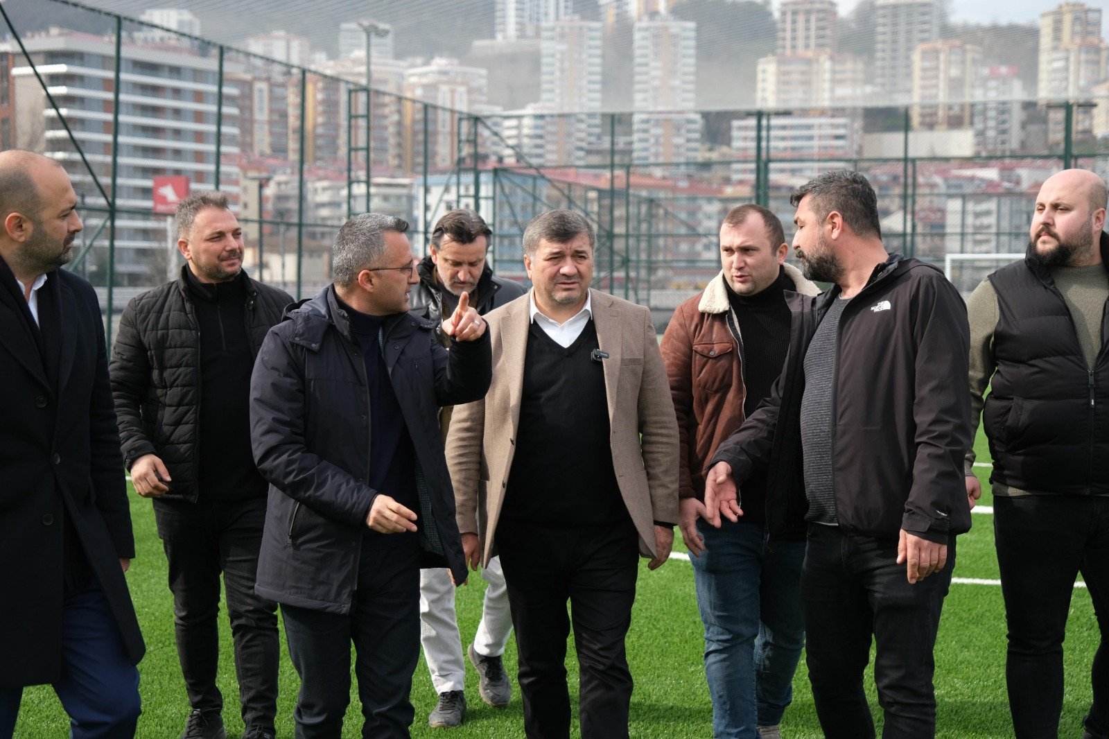 “GİRESUN İÇİN HER ZAMAN SAHADAYIZ”