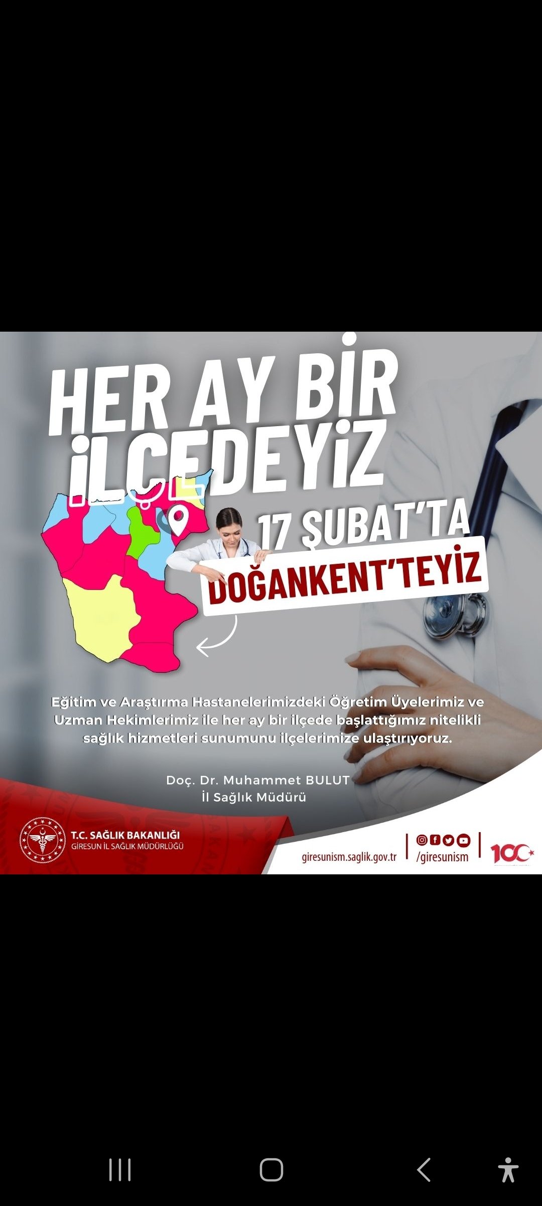 HER AY BİR İLÇEDEYİZ!