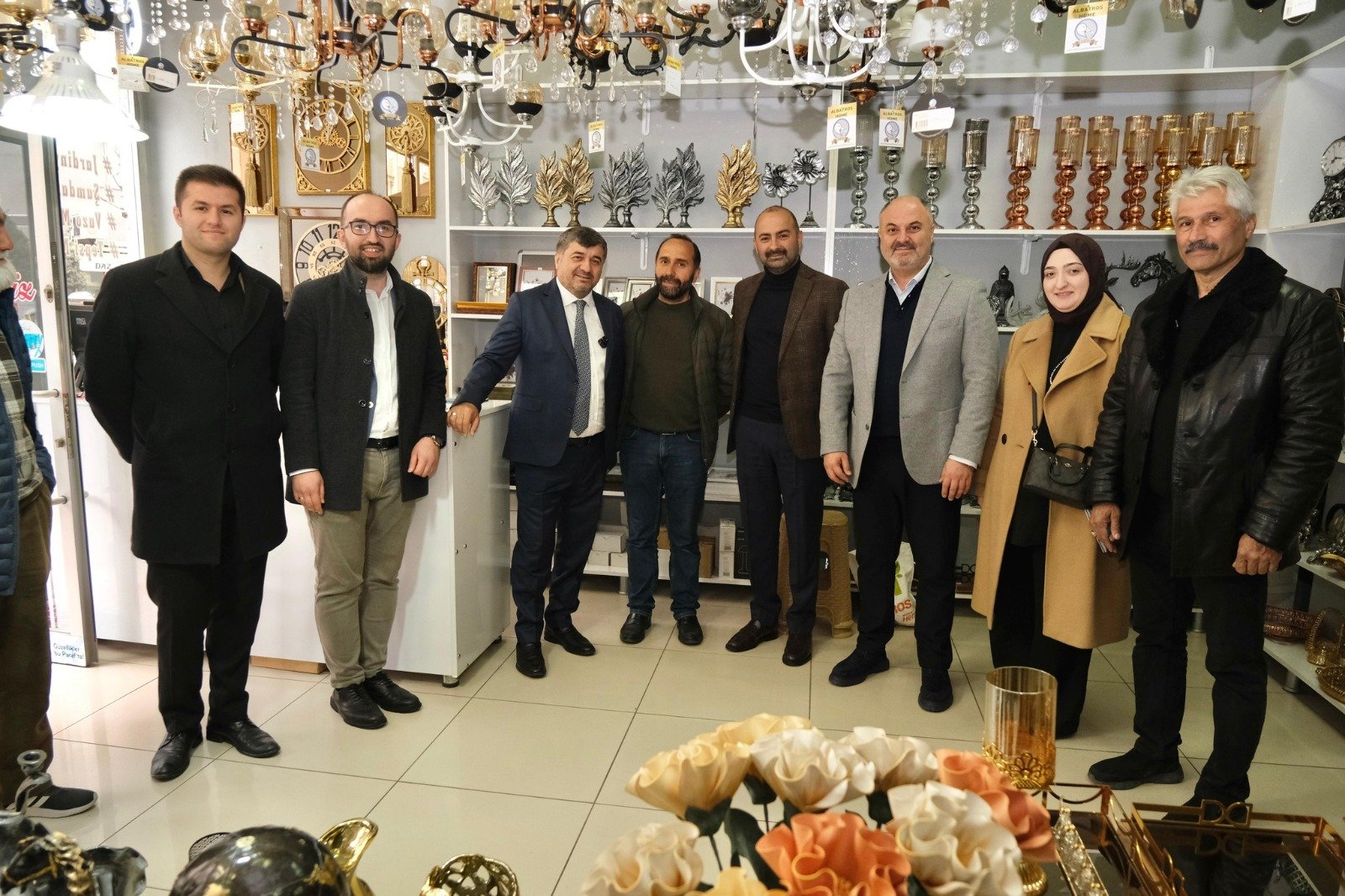 BAŞKAN ŞENLİKOĞLU YENİYOL ESNAFI İLE BULUŞTU