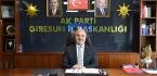 AK PARTİ GİRESUN İL BAŞKANI METE BAHADIR YILMAZ’DAN KUTLAMA MESAJI