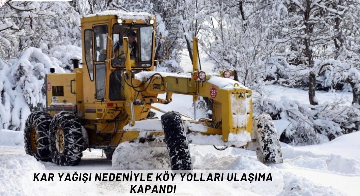 Giresun’da Kar Yağışı Nedeniyle 233 Köy Yolu Ulaşıma Kapandı