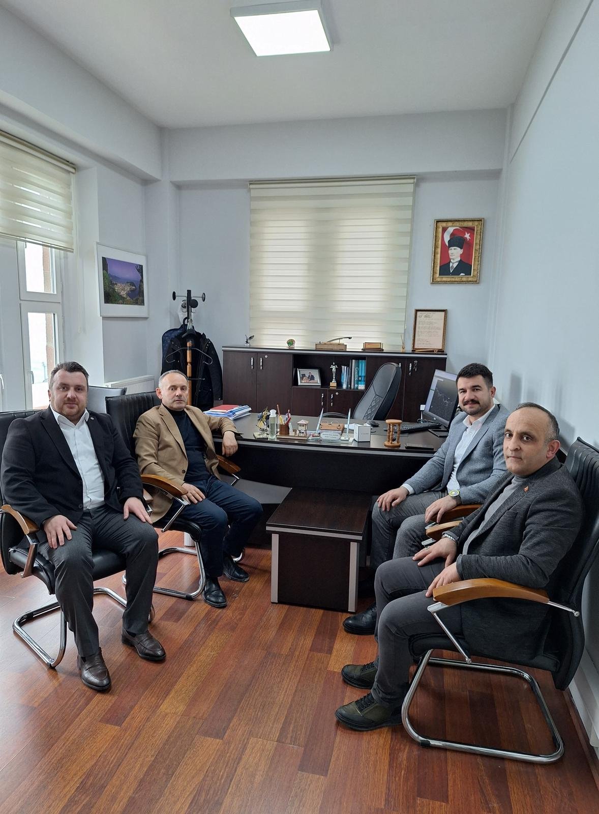 Piraziz Belediye Başkanı Mahmut Esat Ayyıldız’dan Hayırlı Olsun Ziyaretleri