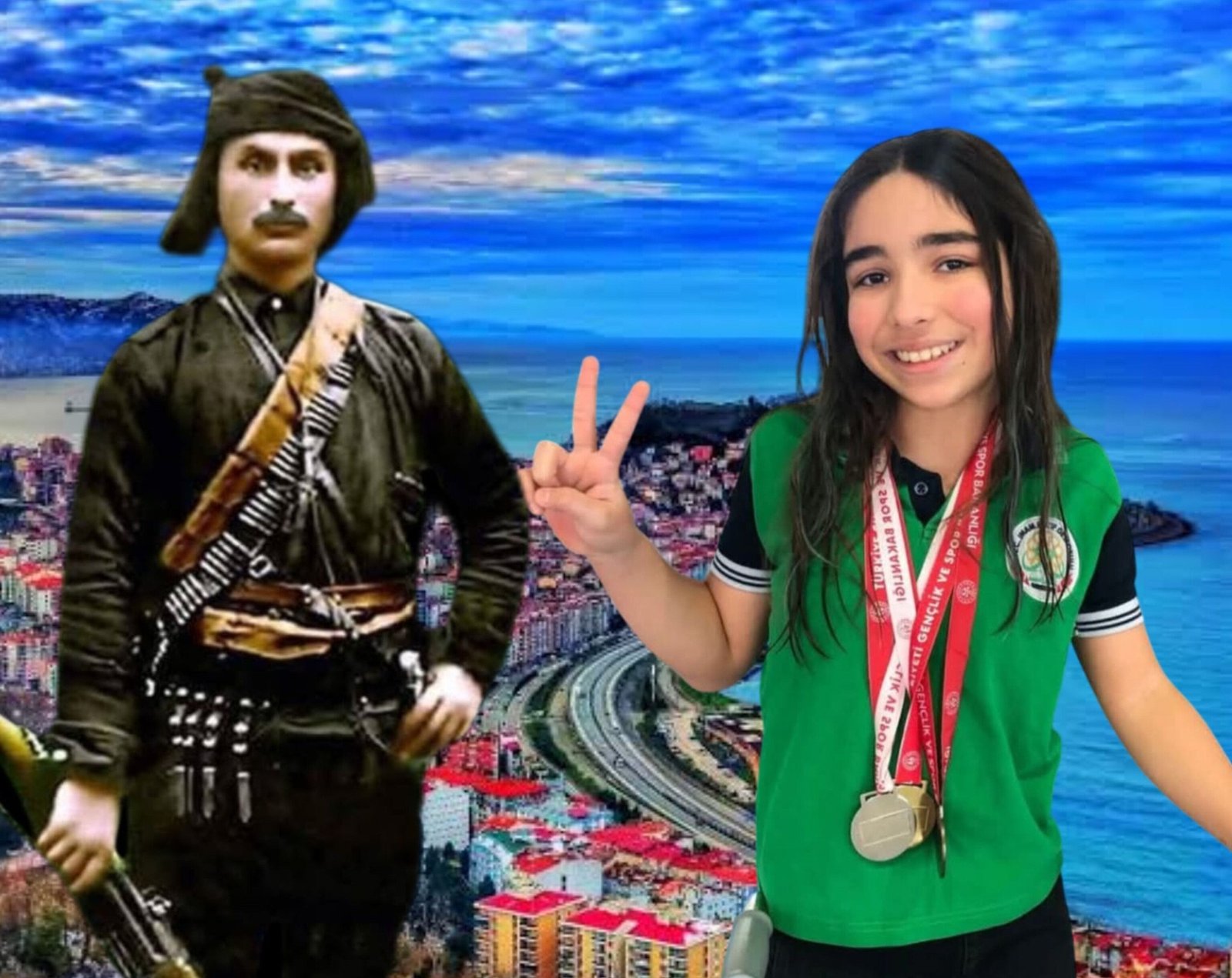 NİL ARYA SARIGÜL GİRESUN’U GURURLANDIRDI!