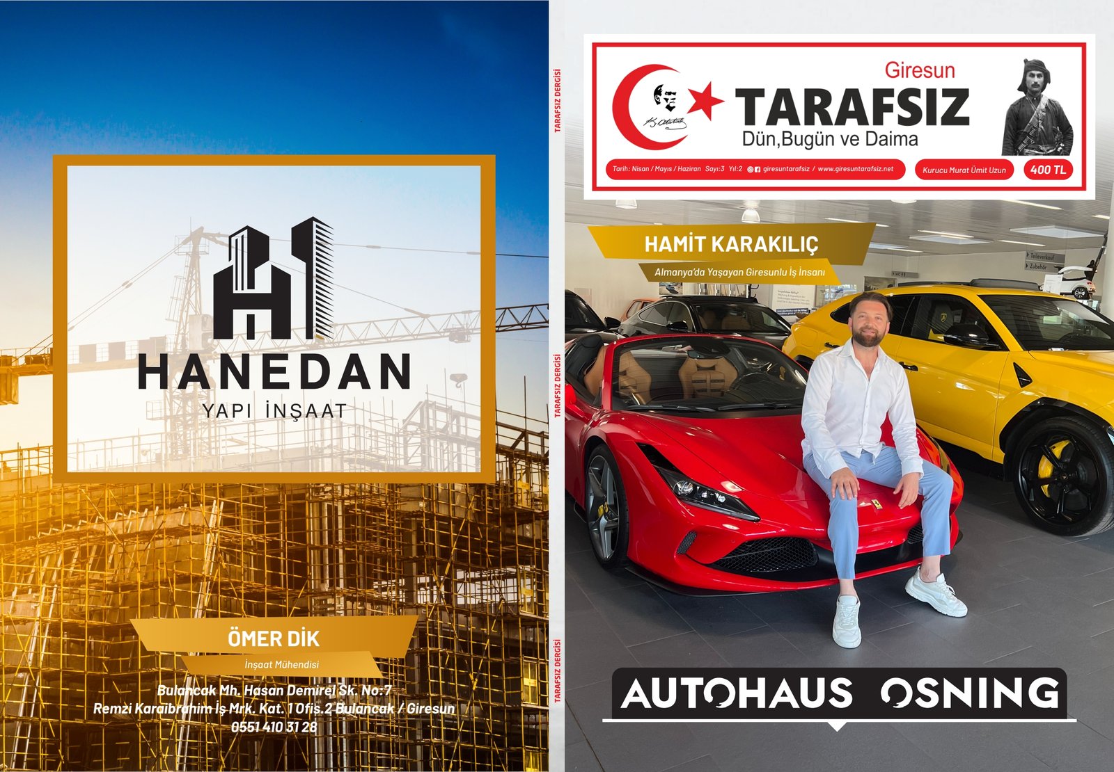 TARAFSIZ DERGİSİ OKURLARI İÇİN GİRESUN’A ÖZEL ÜCRETSİZ VÜCUT ANALİZİ FIRSATI!