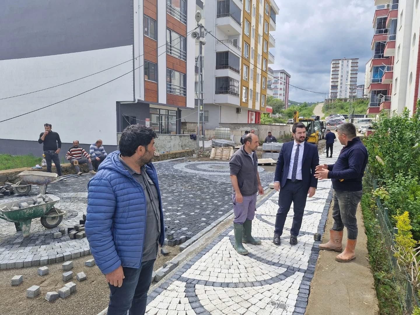 Başkan Ayyıldız’dan Sahada Yakın Takip