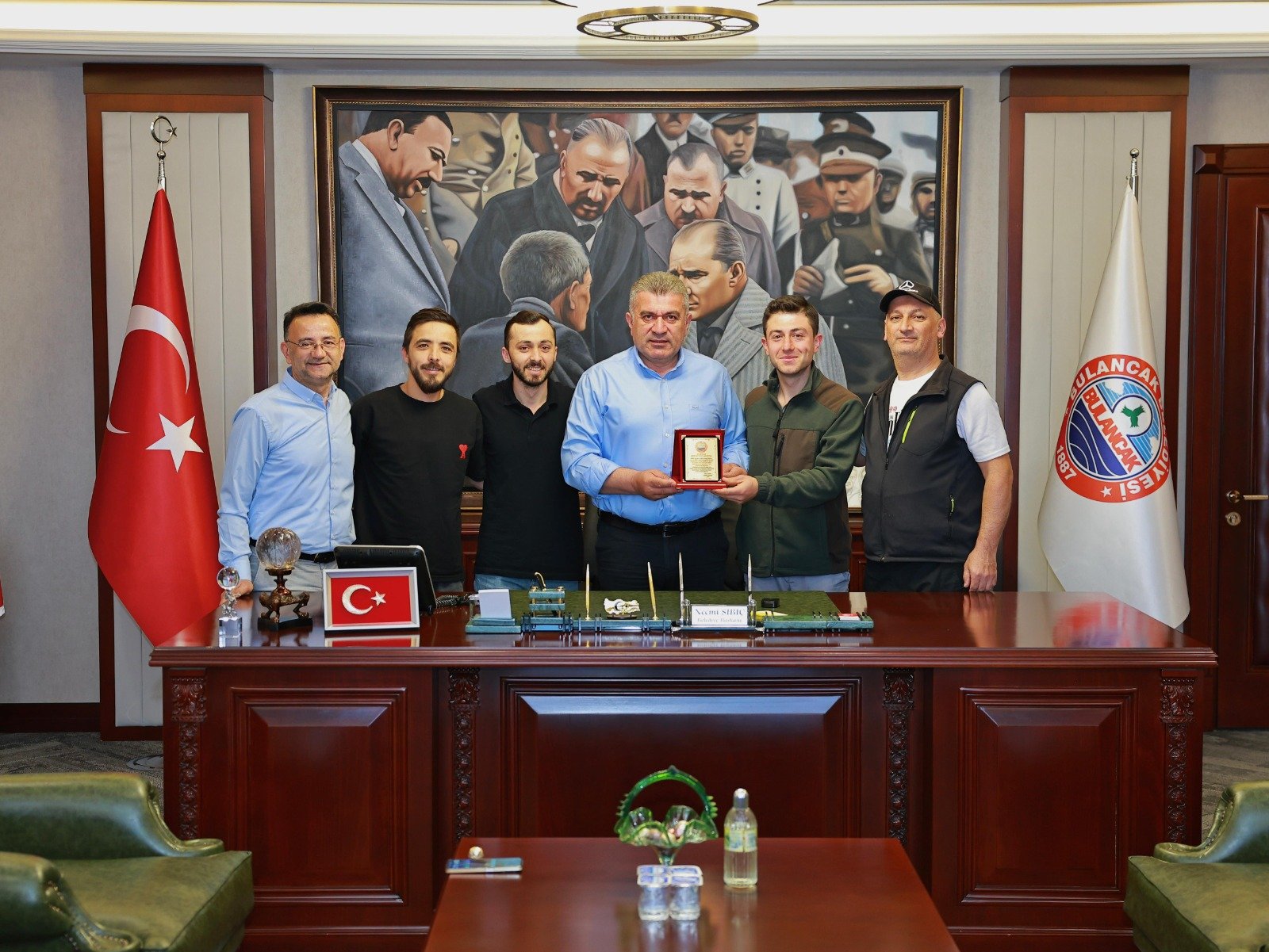 BBT Üyelerinden Başkan Sıbıç’a Teşekkür Ziyareti