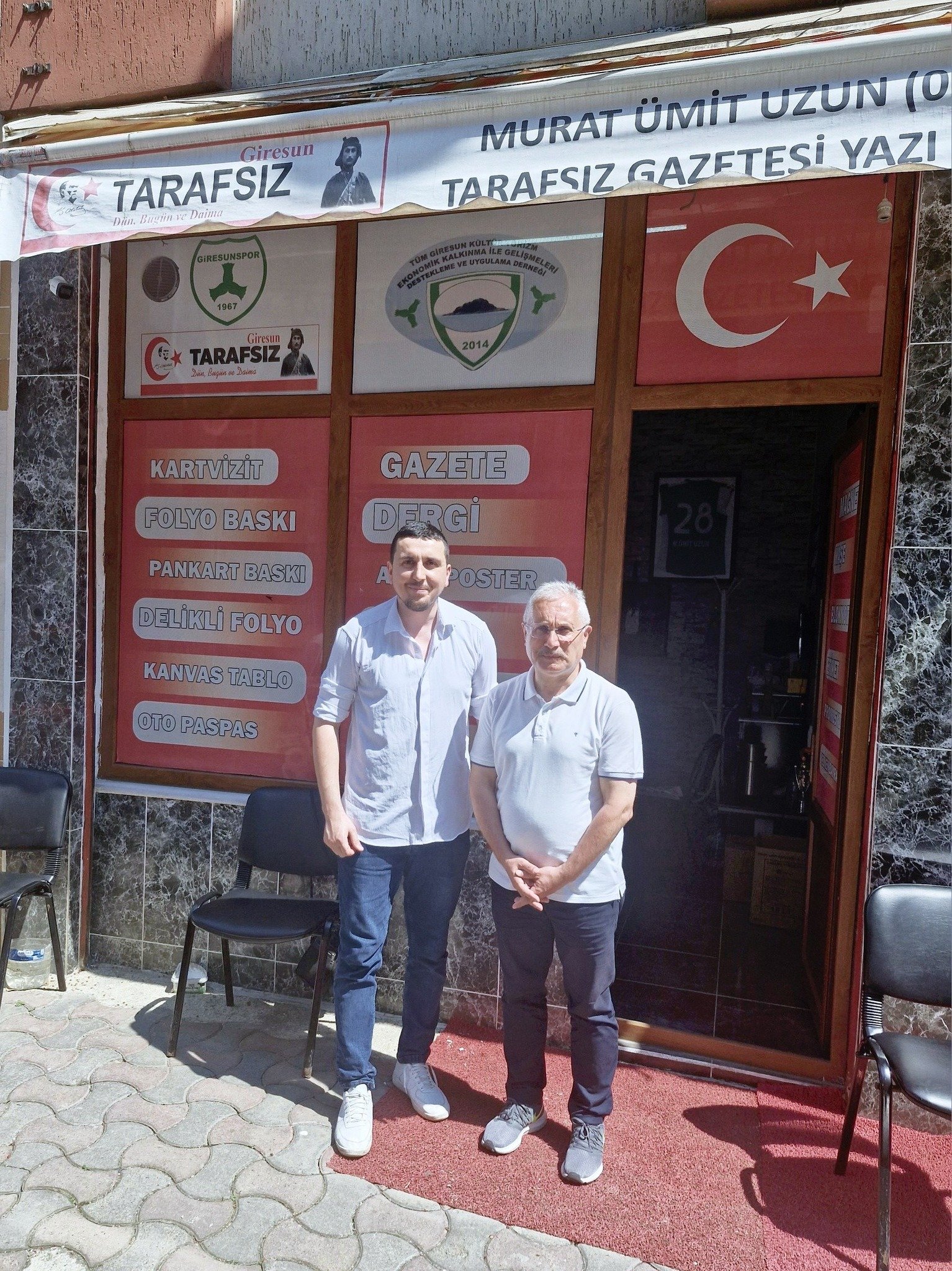 Ercan Türk’ten Gazetemize Ziyaret