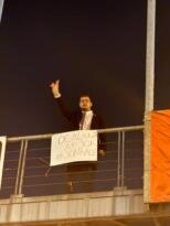 İYİ PARTİ MERKEZ İLÇE GENÇLİK KOLLARI PANKART ASTI!