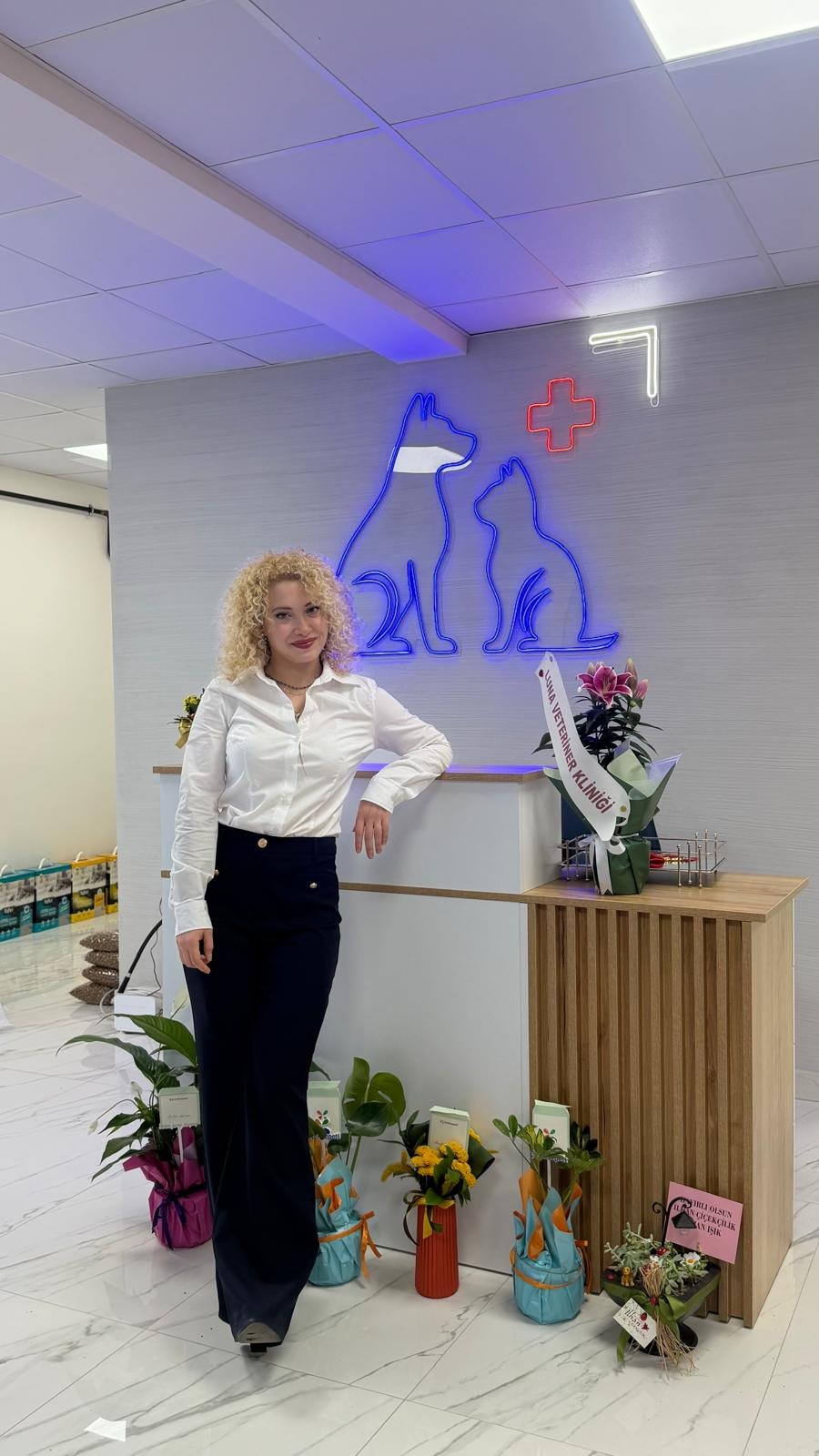 VETERİNER HEKİM AYTEN DALMAN KENDİ KLİNİĞİNİ AÇTI!