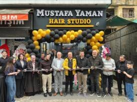 MUSTAFA YAMAN HAİR STUDİO HİZMETE AÇILDI