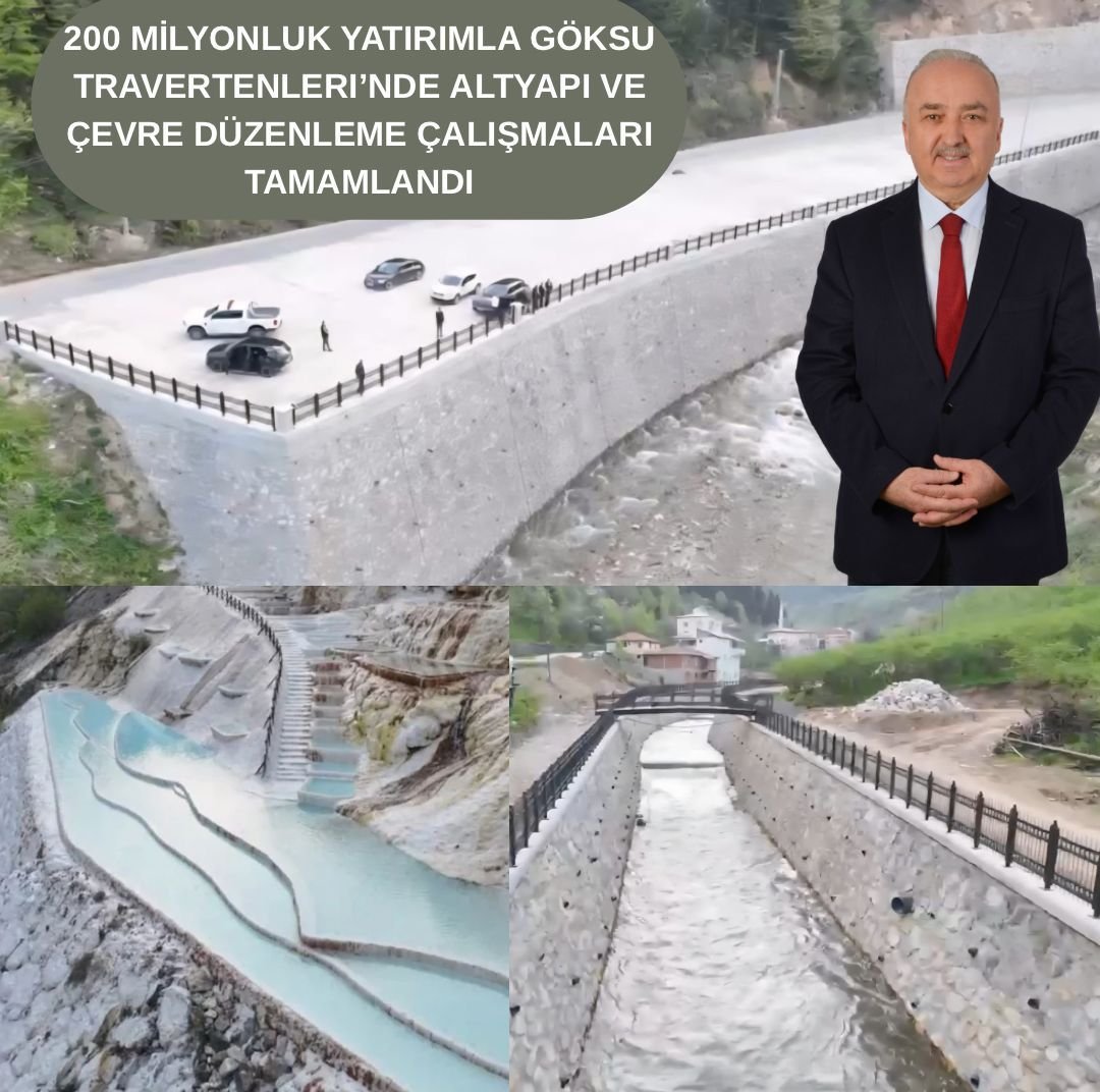 “Göksu Travertenleri Giresun Turizmine Güç Katacak”