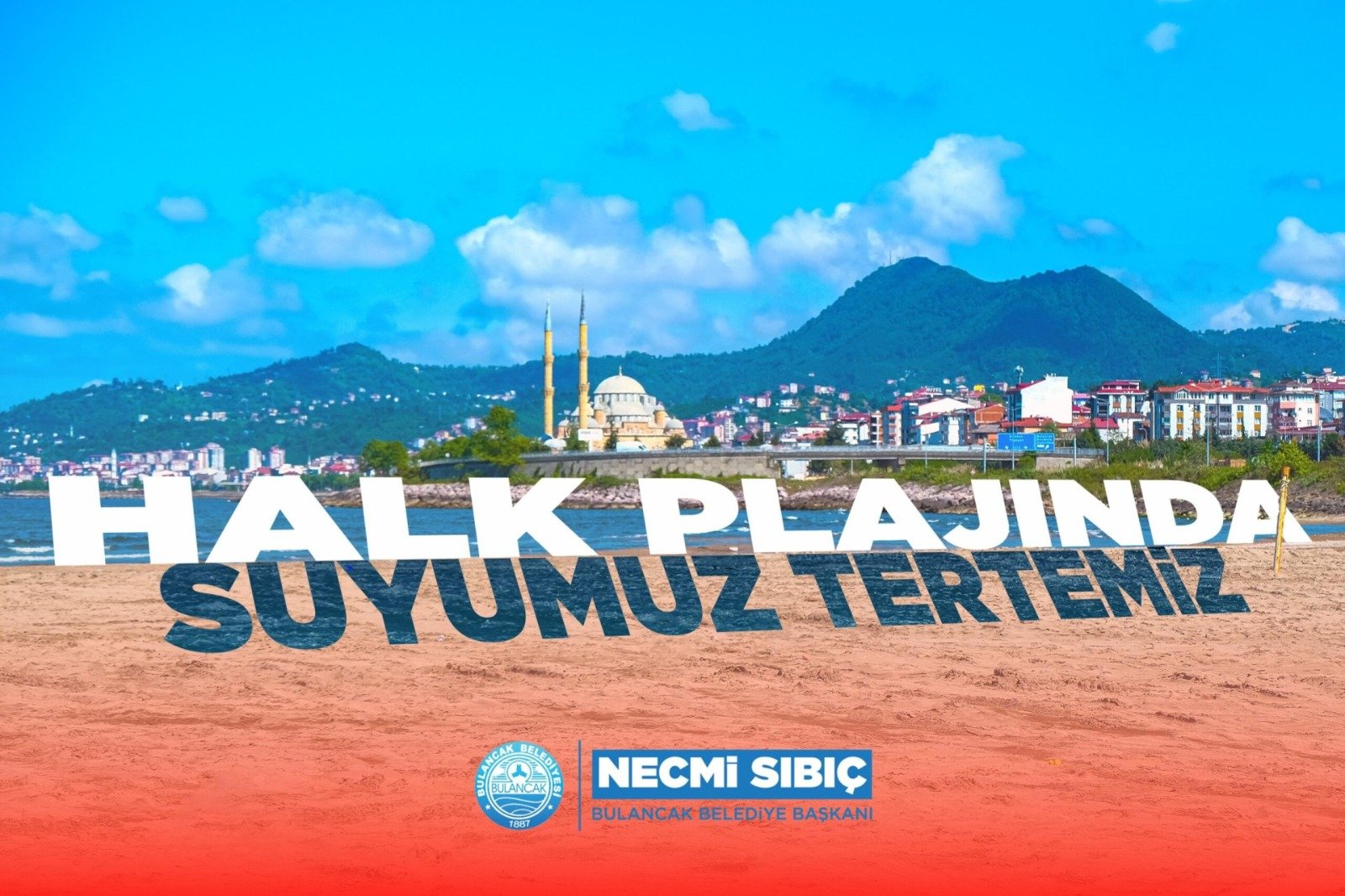 BULANCAK PLAJLARINDA DENİZ SULARI TEMİZ!