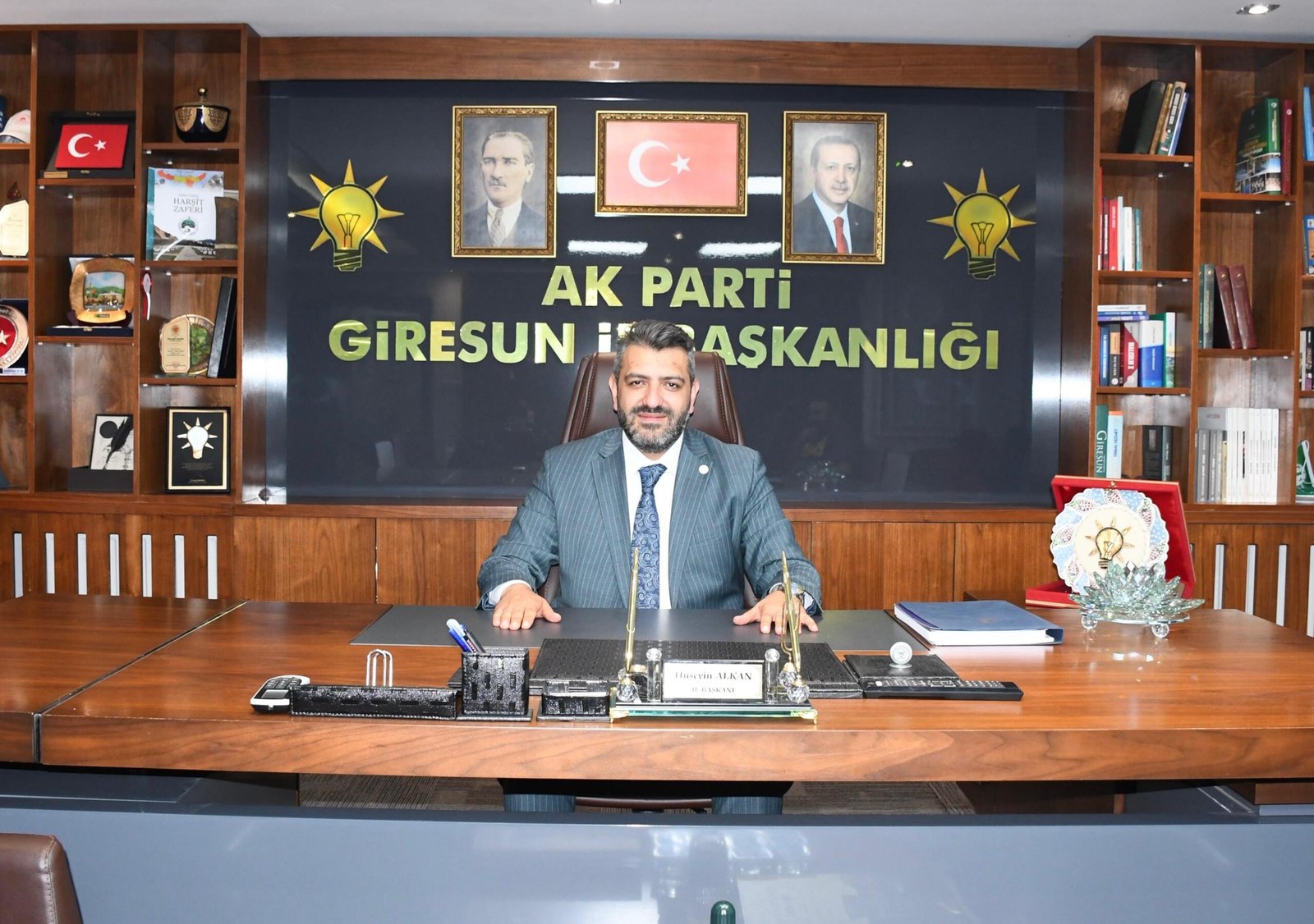 AK Parti Giresun İl Başkanı Hüseyin Alkan: “Fındıkta asıl hedefimiz yüksek fiyat kadar yüksek verim olmalıdır”
