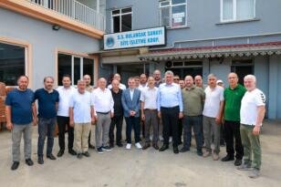 BAŞKAN SIBIÇ, SANAYİ SİTESİ ESNAFIYLA KAHVALTIDA BULUŞTU